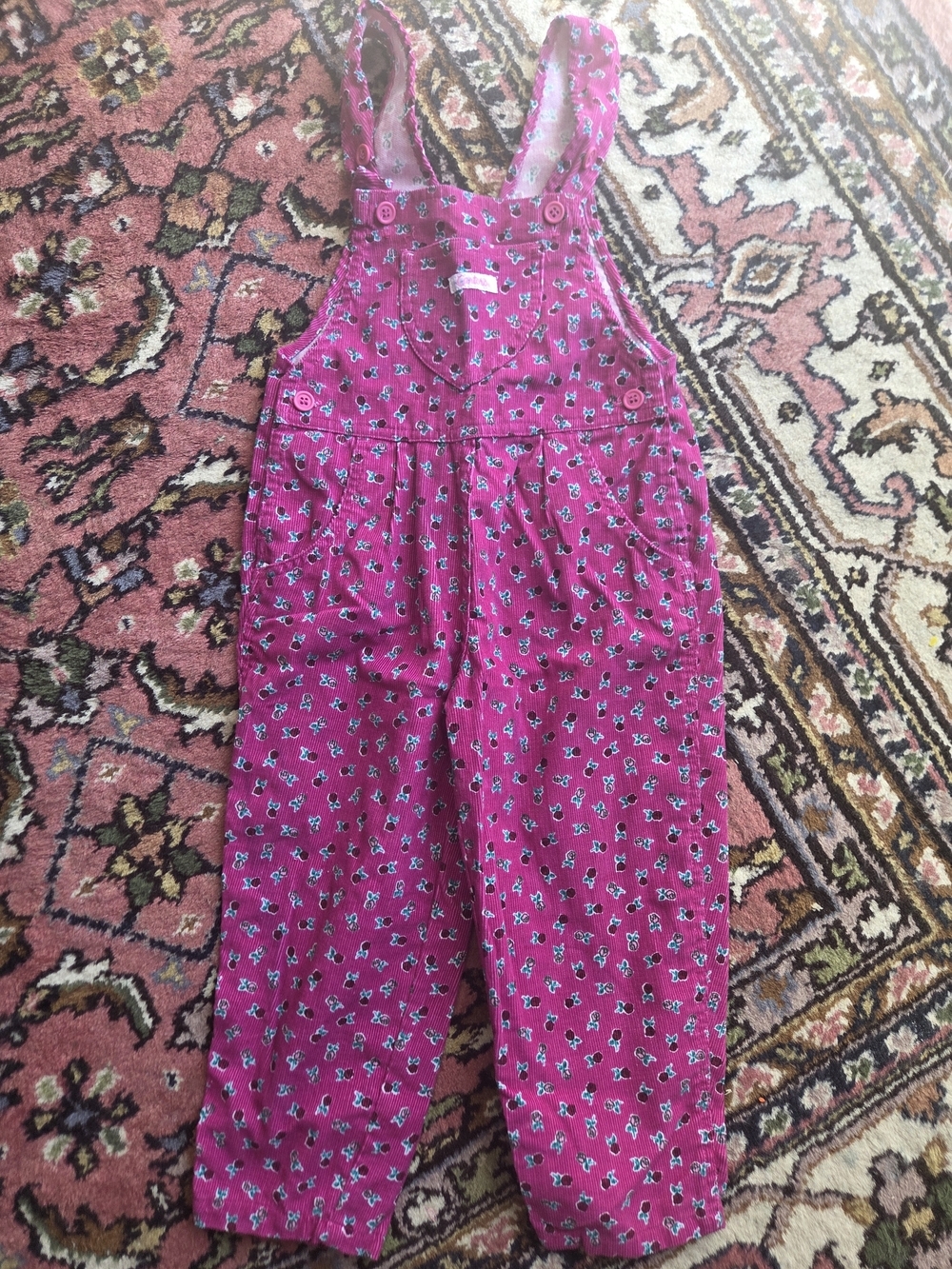 Two Vintage 1995 Carter's Kids Overalls *READ DESCRIPTION AND SEE ALL PHOTOS*